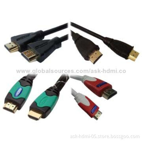 1.4 HDMI to HDMI Cables, Support 3D, 1,080P, Works with EthernetNew